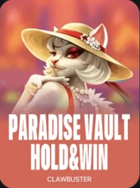 Paradise Vault Hold and Win slot at Turbiini